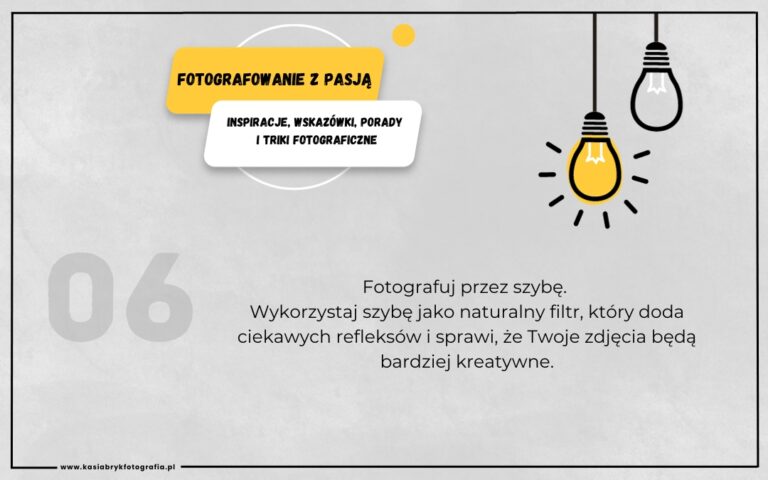Read more about the article FOTOGRAFOWANIE Z PASJĄ – Fotografuj przez szybę